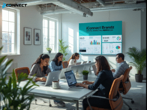 Digital Marketing Agency USA – iConnect Brandz team strategy session