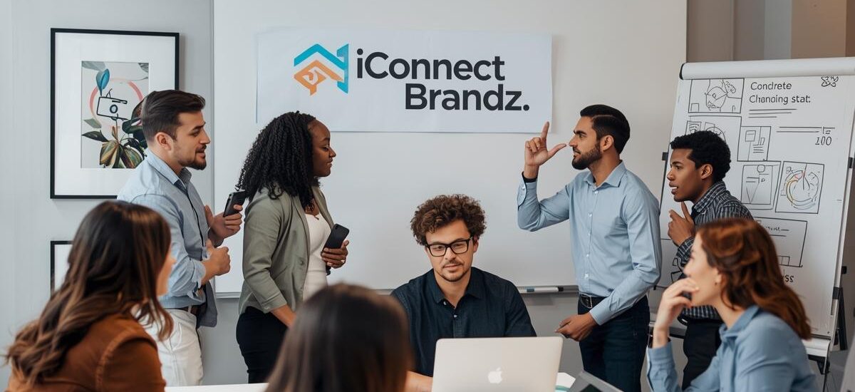 Digital marketing services concept USA