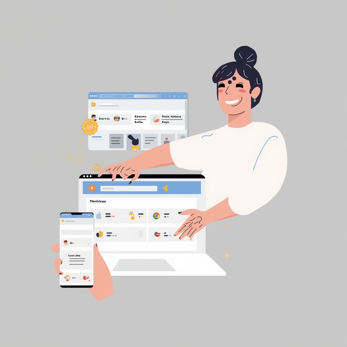 Good user experience improving website performance