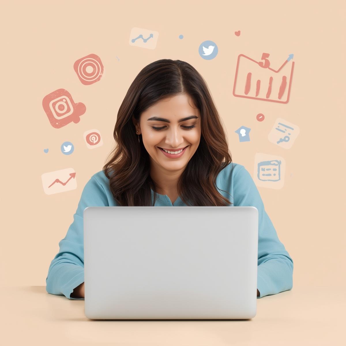 entrepreneur boosting online presence with iConnect Brandz